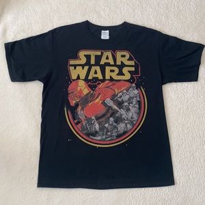 Star Wars Black Graphic Tee Size L